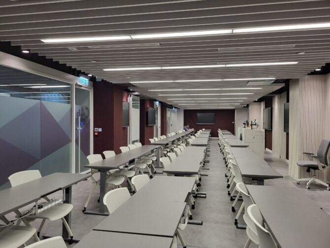 Interactive Classrooms at Lady Shaw Building2