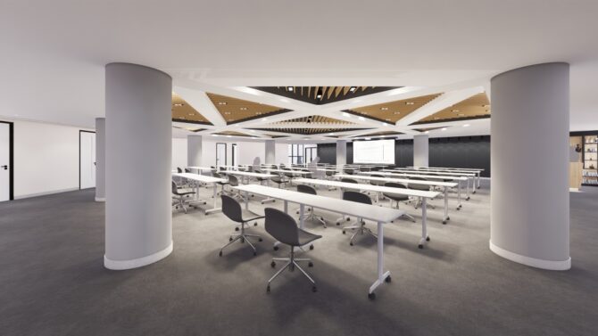 Spatial Reorganisation and Improvement Works to 1/F, Art Museum West Wing