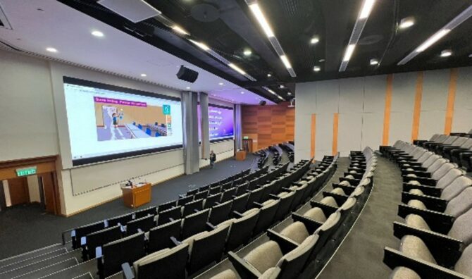 Spatial Reorganisation and Improvement Works for Lecture Theatre at Cheng Yu Tung Building